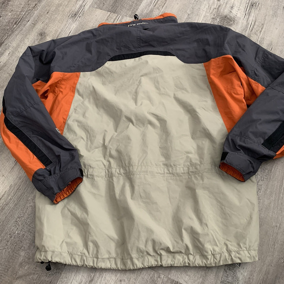 Columbia Fire Ridge Core Interchange Jacket Mens Large Gray Orange - Picture 5 of 7